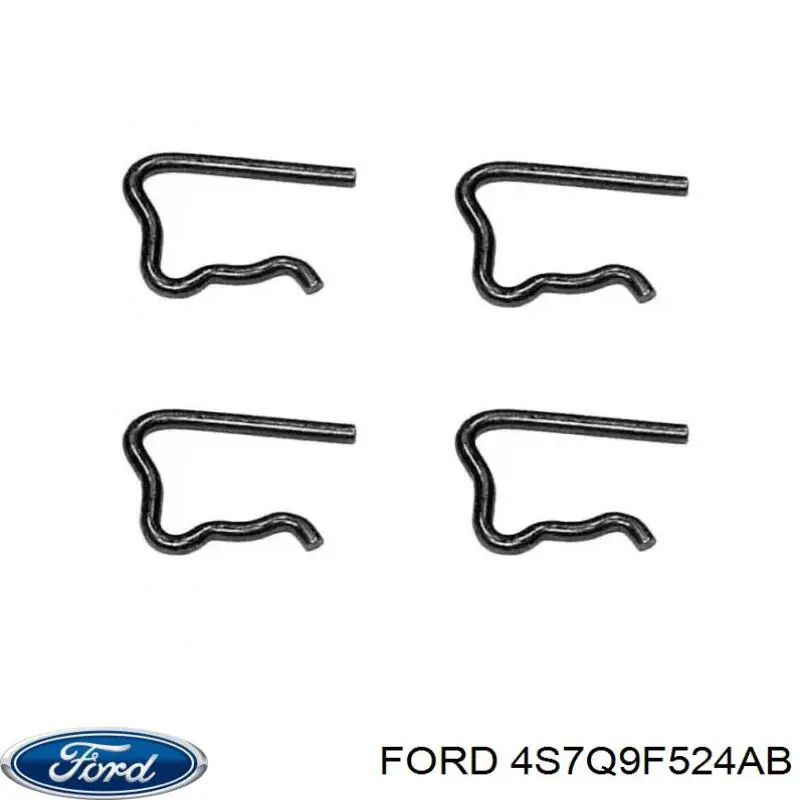 Zacisk mocujący rurki zwrotnej wtryskiwaczy Ford 4S7Q9F524AB cena, od 1,64 USD
