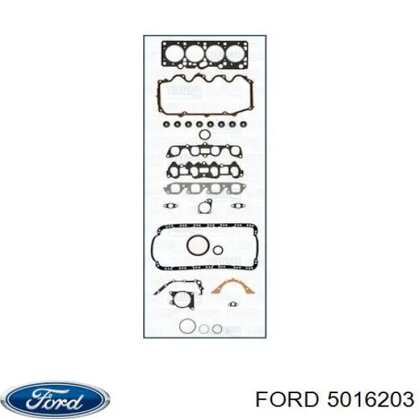 5016203 Ford Zestaw uszczelek silnika pełny