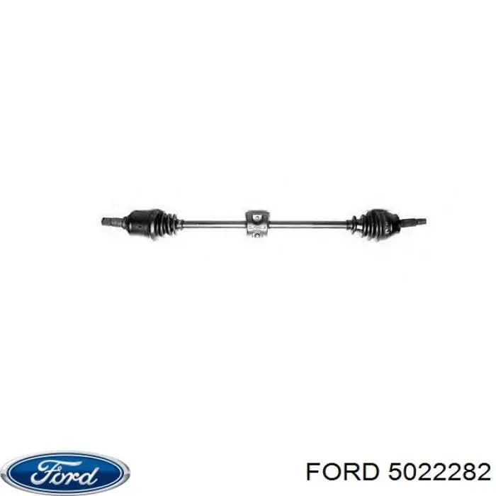 Półoś napędowa przednia prawa do Ford Fiesta Mk3 GFJ