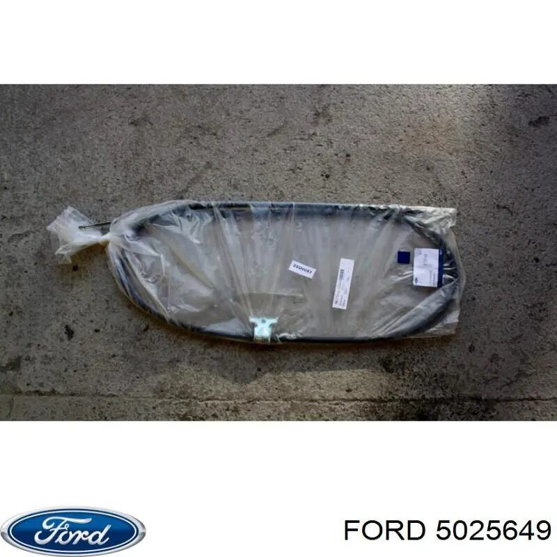 Do koszyka 5025649 Ford Linka hamulca ręcznego tylna prawa