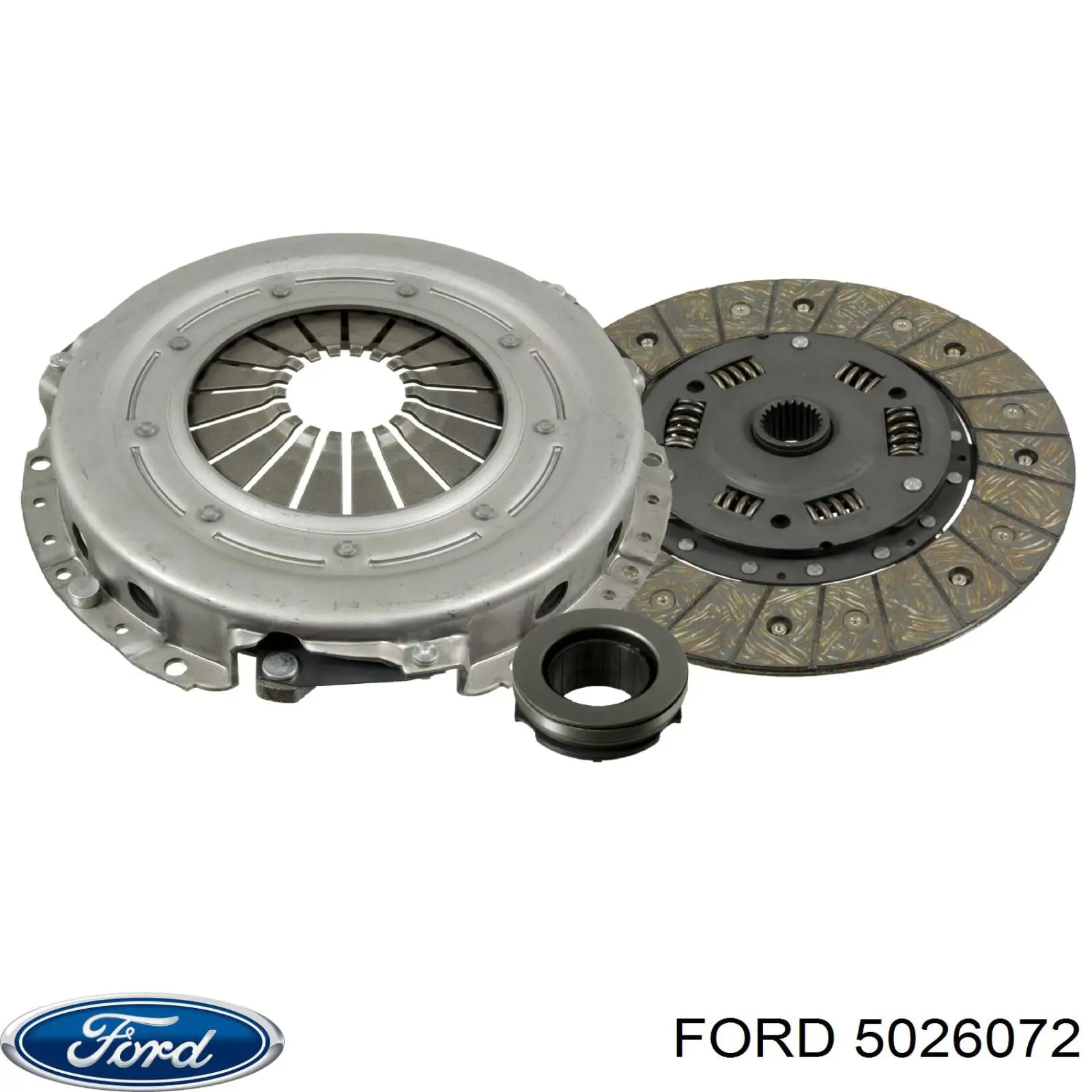 5026072 Ford Zestaw sprzęgła (3 części)