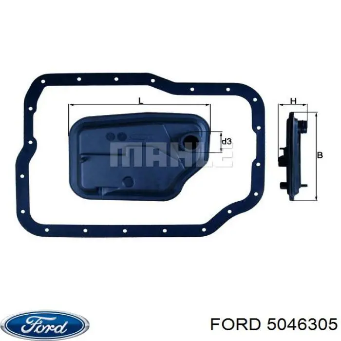 5046305 Ford Filtr automatycznej skrzyni biegów