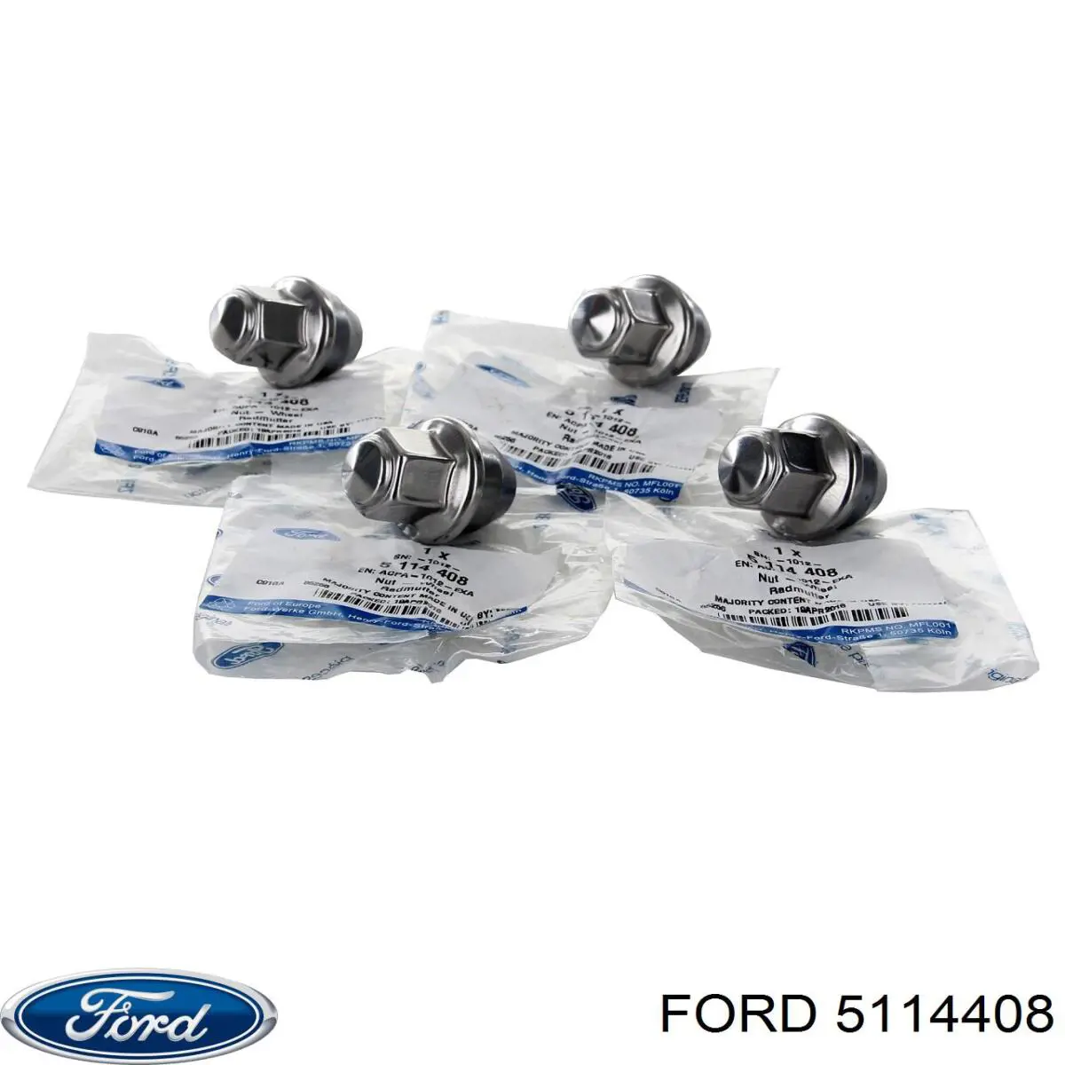 Do koszyka 5114408 Ford Nakrętka koła