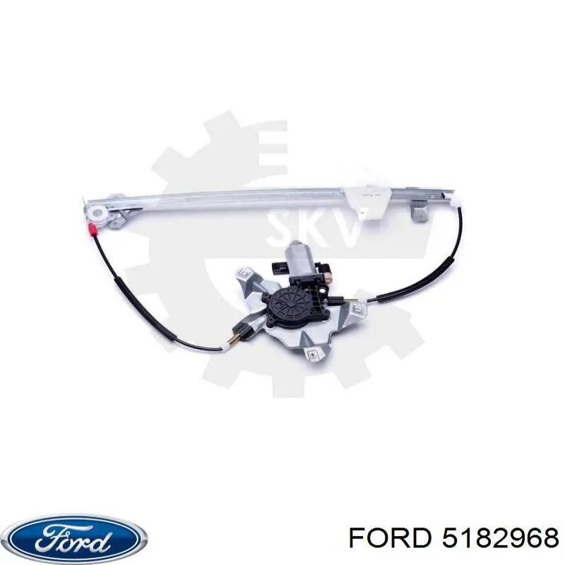 Mechanizm podnoszenia szyby drzwi przednich lewych Ford 5182968 cena, od 69,81 USD