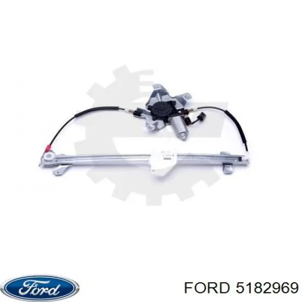 Mechanizm podnoszenia szyby drzwi przednich prawych Ford 5182969 cena, od 86,83 USD