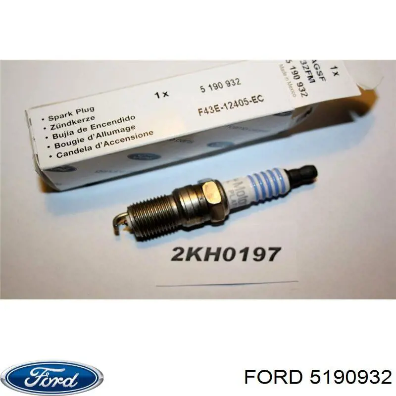 Świeca zapłonowa Ford 5190932 cena, od 11,48 USD