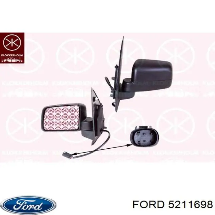 A0045456914 Mercedes Lusterko wsteczne prawe