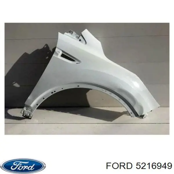 Do koszyka 5216949 Ford Błotnik przedni prawy