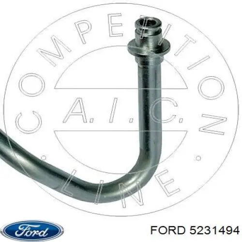 Przewód hydraulicznego układu wspomagania wysokiego ciśnienia, od pompy do maglownicy (mechanizmu) Ford 5231494 cena, od 54,56 USD