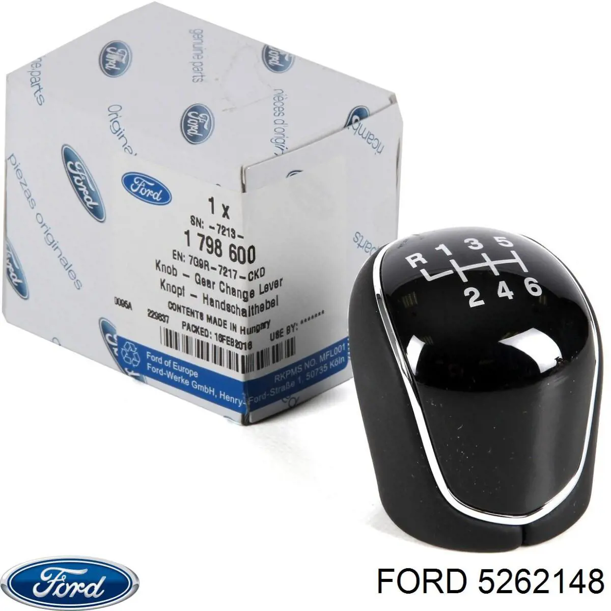 Do koszyka 5262148 Ford Maska silnika