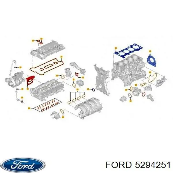 Uszczelka głowicy cylindrów do Ford Explorer  U5
