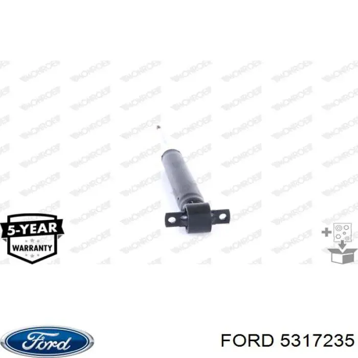 Do koszyka 5317235 Ford Amortyzator tylny
