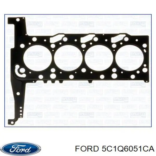 5C1Q6051CA Ford Uszczelka głowicy cylindrów