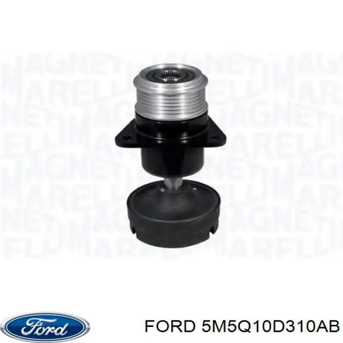 Do koszyka 5M5Q10D310AB Ford Koło pasowe alternatora