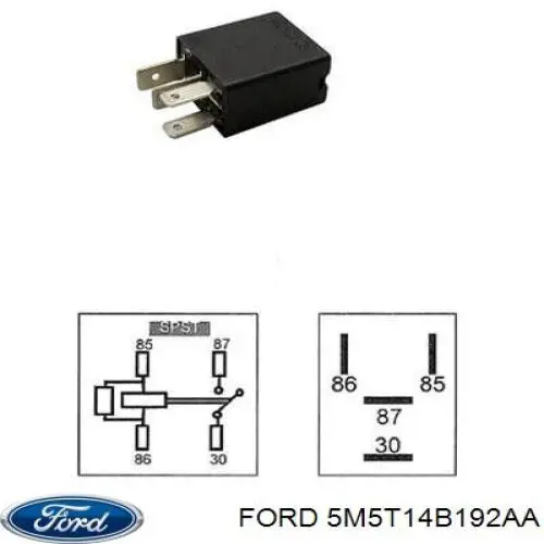 Przekaźnik wentylatora 5M5T14B192AA Ford