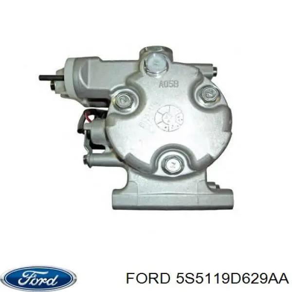 Sprężarka klimatyzacji Ford 5S5119D629AA cena, od 66,40 USD