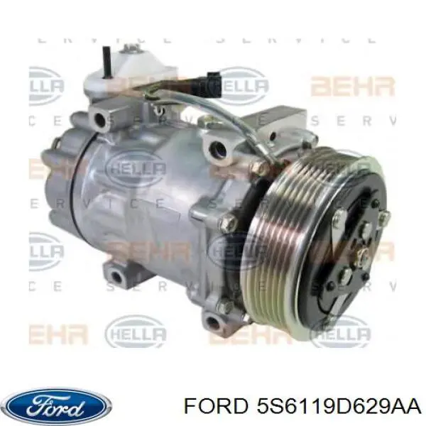 5S6119D629AA Ford Sprężarka klimatyzacji