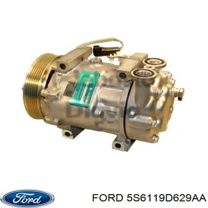 Sprężarka klimatyzacji Ford 5S6119D629AA cena, od 90,24 USD
