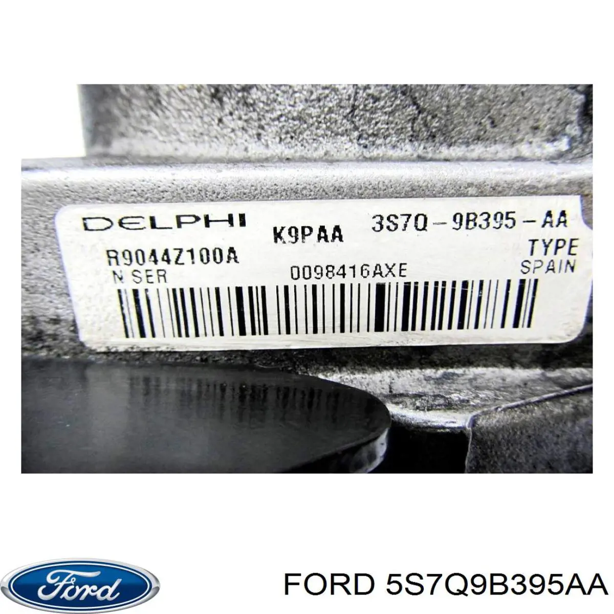 Do koszyka 5S7Q9B395AA Ford Pompa wtryskowa wysokiego ciśnienia