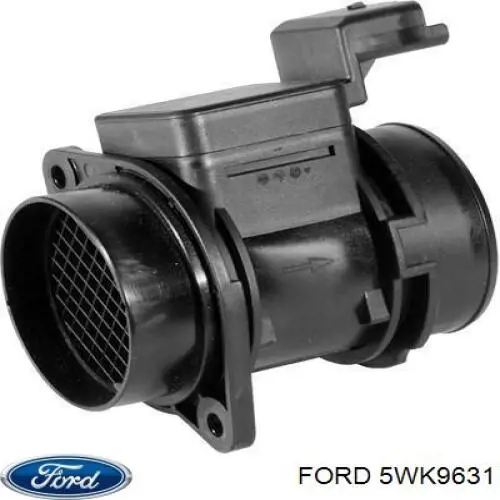 Czujnik przepływu powietrza, przepływomierz powietrza M.A.F. 5WK9631 Ford