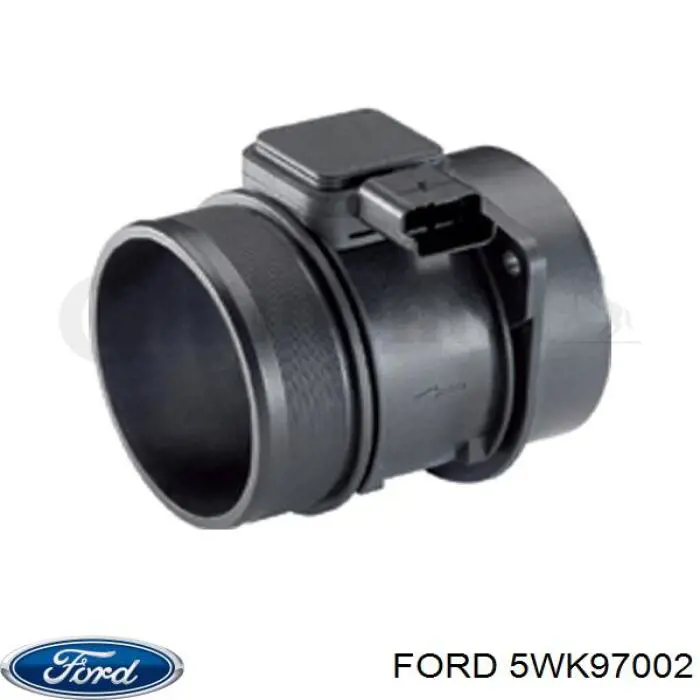 Do koszyka 5WK97002 Ford Czujnik przepływu powietrza, przepływomierz powietrza M.A.F.