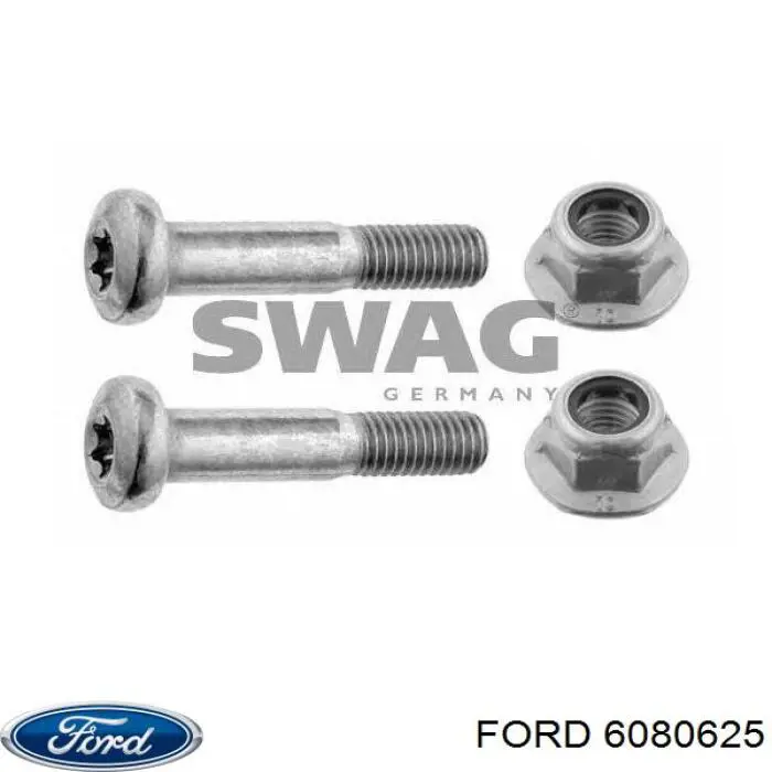 Śruba mocowania przedniego sworznia wahacza do czopu Ford 6080625 cena, od 2,33 USD