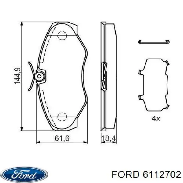 Kierunkowskaz prawy Ford Fiesta Mk2