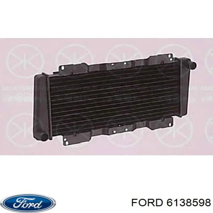 Chłodnica silnika Ford Escort III hatchback (GAA, AWA, ABFT, AVA) (1980 - 1985) cena, od 119,18 USD