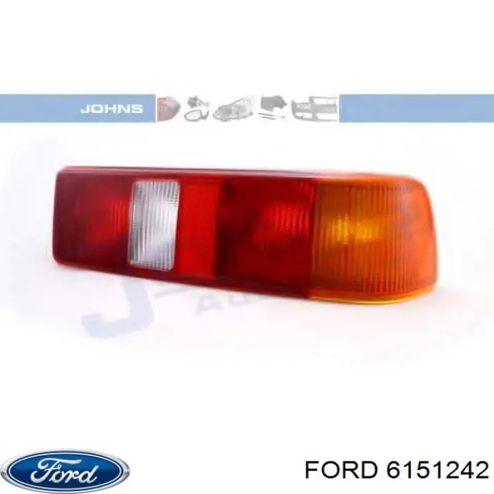 Lampa zespolona tylna prawa Ford Sierra II hatchback (GBC,GBG) (1987 - 1993) cena, od 63,02 USD