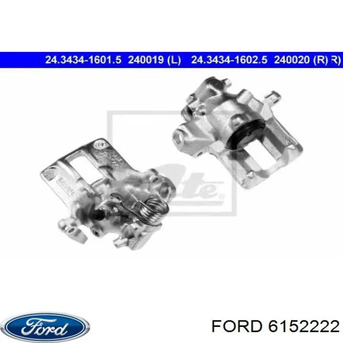 6152222 Ford Zacisk hamulcowy tylny prawy