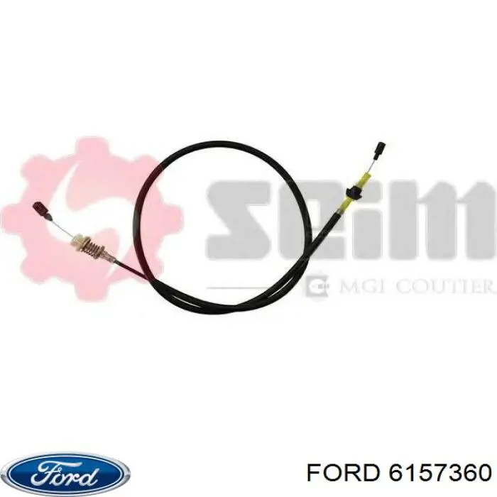 Linka gazu Ford 6157360 cena, od 27,33 USD