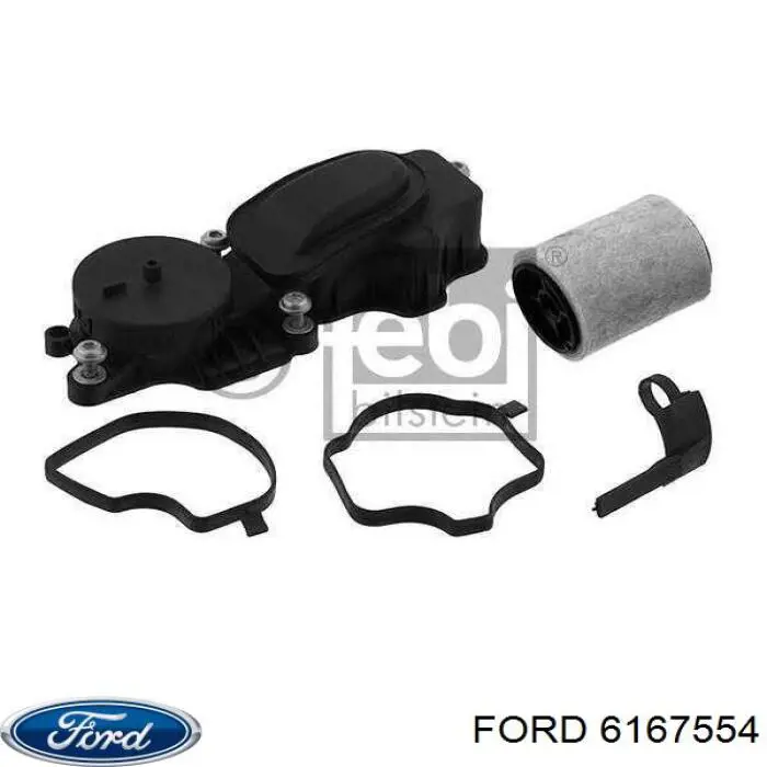 Lusterko wsteczne lewe 6167554 Ford