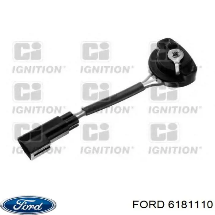 Do koszyka 6181110 Ford Czujnik położenia przepustnicy (potencjometr)