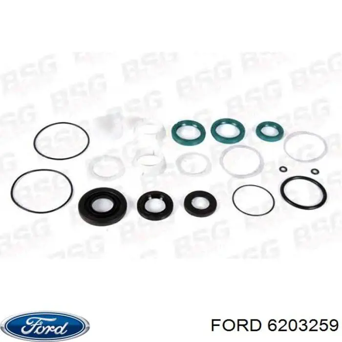 Zestaw naprawczy maglownicy (mechanizmu) (zestaw uszczelniaczy) Ford 6203259 cena, od 32,46 USD