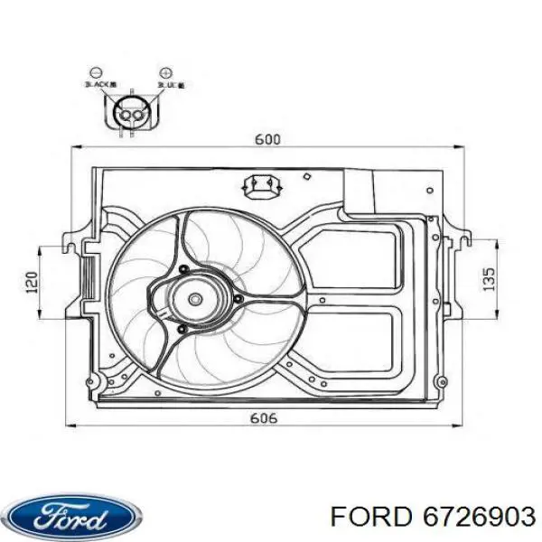 Rezystor wentylatora nagrzewnicy (ogrzewacza kabiny) Ford Escort VII hatchback (GAL, AAL, ABL) (1995 - 1998) cena, od 13,41 USD