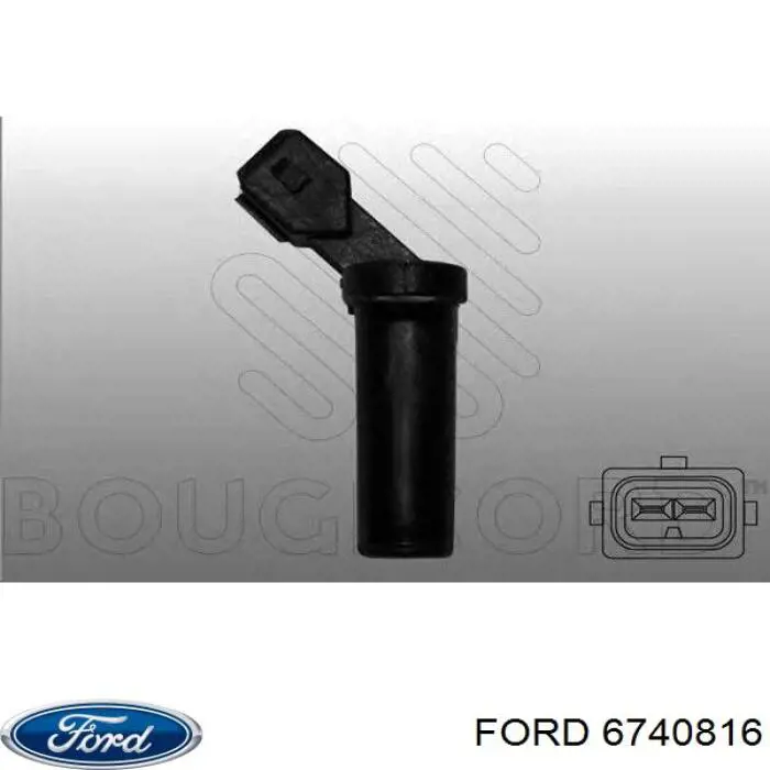 Do koszyka 6740816 Ford Czujnik położenia wału korbowego