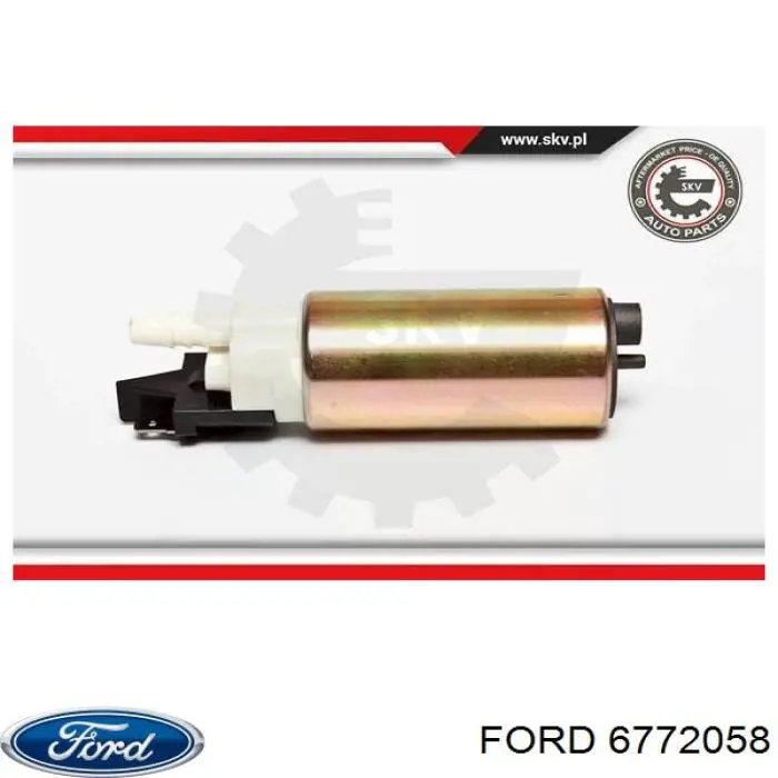 Do koszyka Moduł pompy paliwowej z czujnikiem poziomu paliwa Ford Fiesta Mk3 GFJ