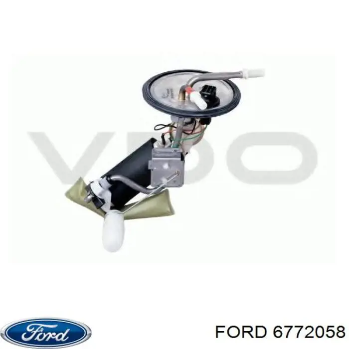 Moduł pompy paliwowej z czujnikiem poziomu paliwa Ford Fiesta Mk3