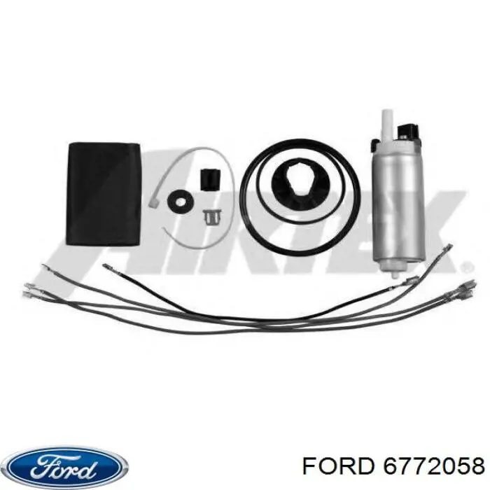  Moduł pompy paliwowej z czujnikiem poziomu paliwa Ford Fiesta 