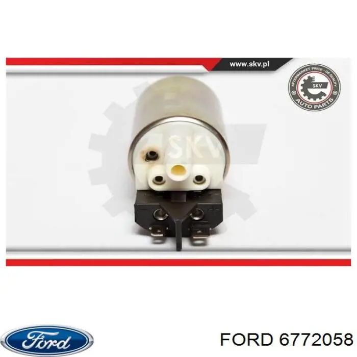 Moduł pompy paliwowej z czujnikiem poziomu paliwa do Ford Fiesta Mk3 GFJ