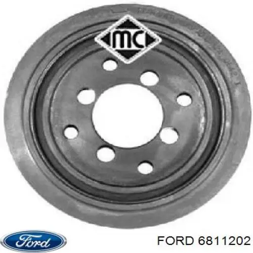 Do koszyka Koło pasowe wału korbowego Ford Escort IV GAF, AWF, ABFT