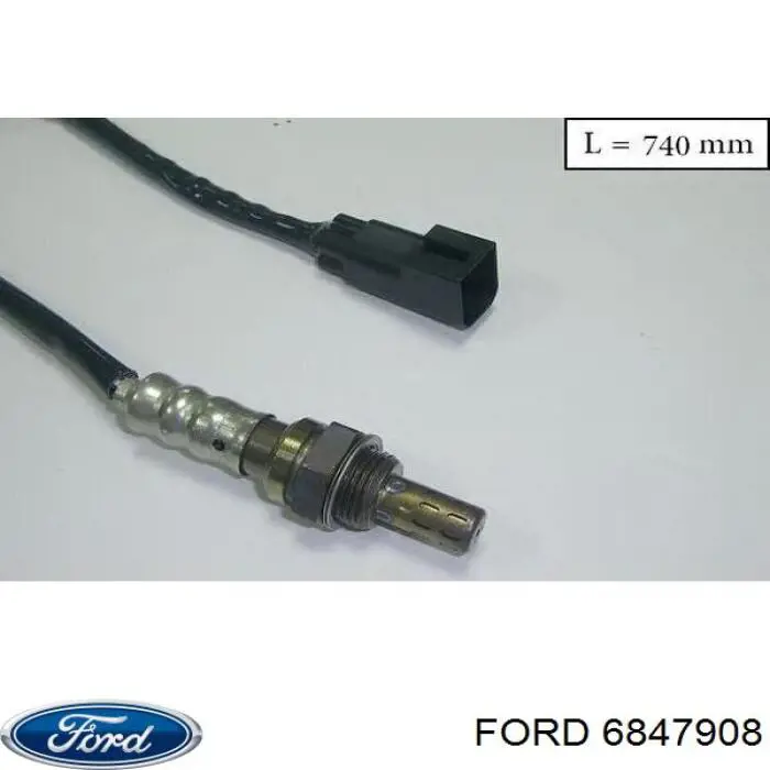 Sonda lambda, czujnik tlenu 6847908 Ford