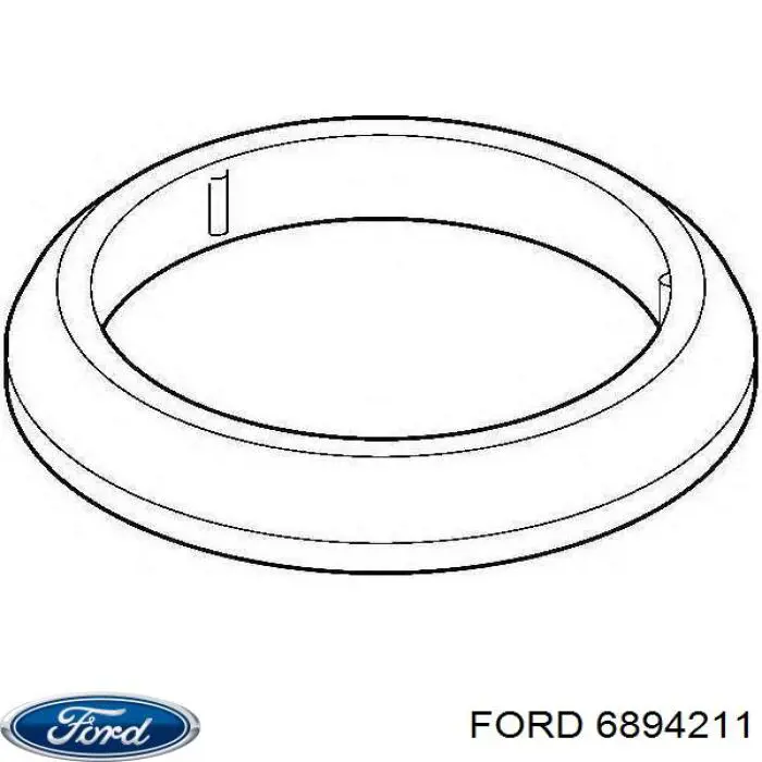  Nadkole błotnika przedniego prawe Ford Fiesta 