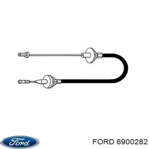 Do koszyka 6900282 Ford Linka sprzęgła