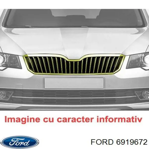 Atrapa chłodnicy Ford Escort VI hatchback (GAL) (1992 - 1995) cena, od 46,03 USD