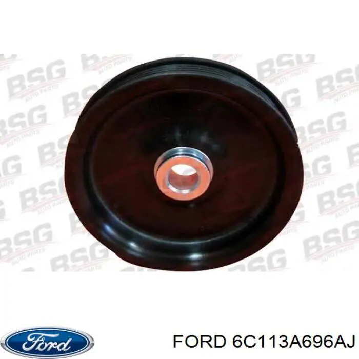Do koszyka 6C113A696AJ Ford Pompa wspomagania hydraulicznego kierownicy