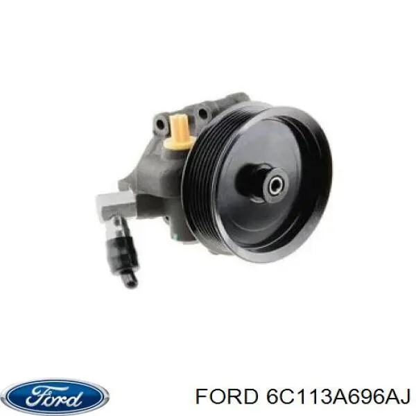 6C113A696AJ Ford Pompa wspomagania hydraulicznego kierownicy