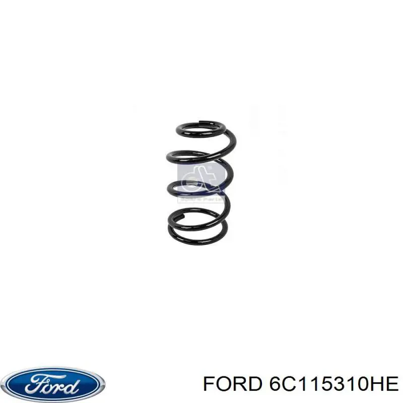 6C115310HE Ford sprężyna przednia