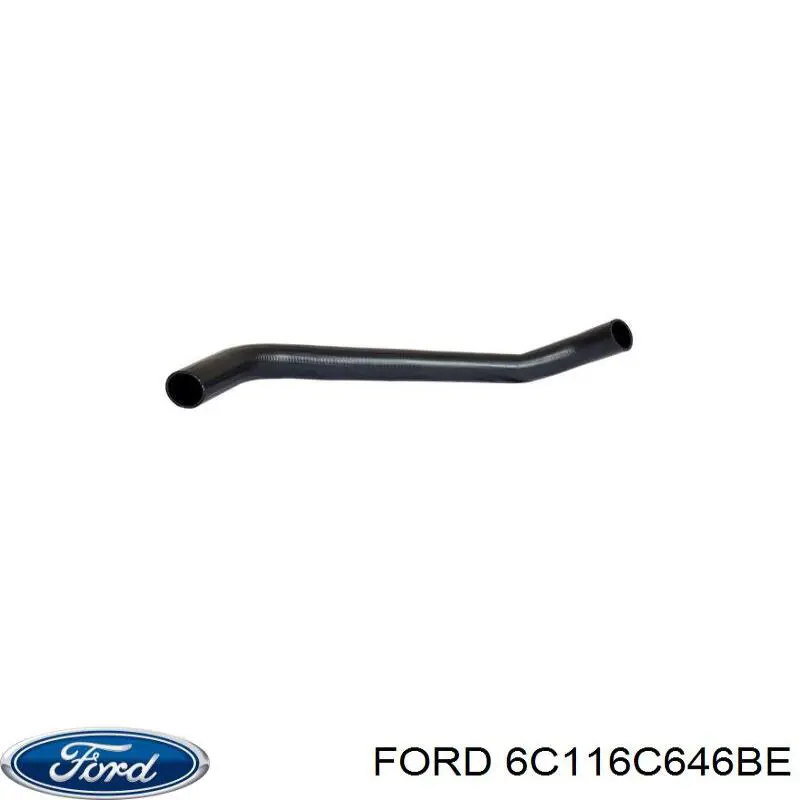 6C116C646BE Ford Przewód (króciec) intercoolera