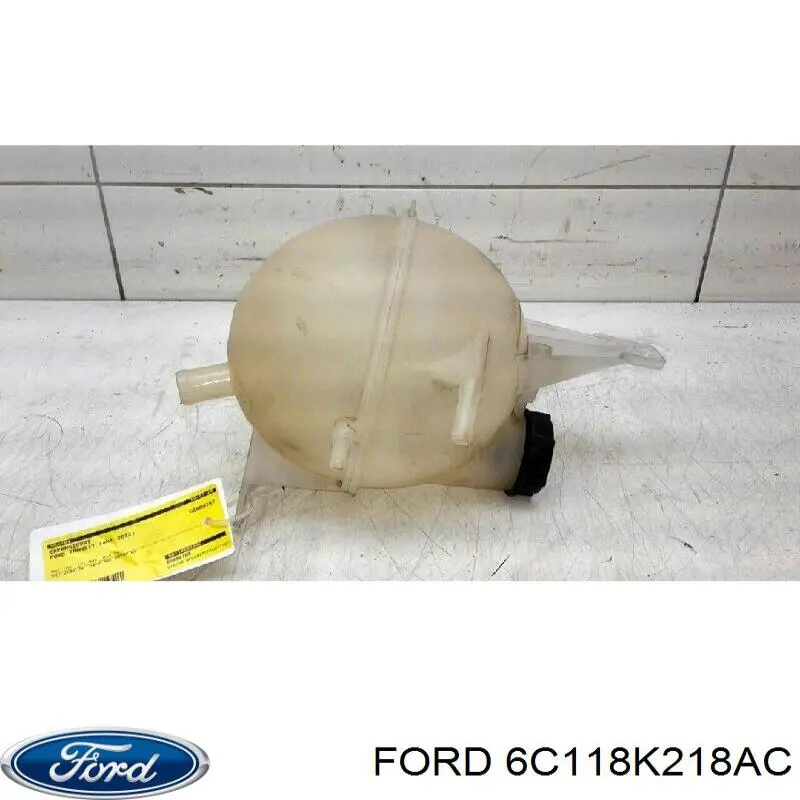 6C118K218AC Ford zbiorniczek wyrównawczy układu chłodzenia